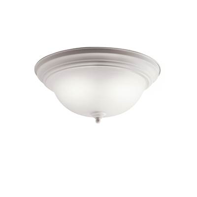 Flush Mount 2 Light Fluorescent