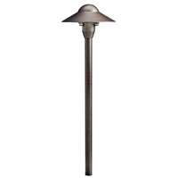 12V Cast Brass 6" Dome Path Light