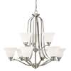 Langford 9-LT Chandelier