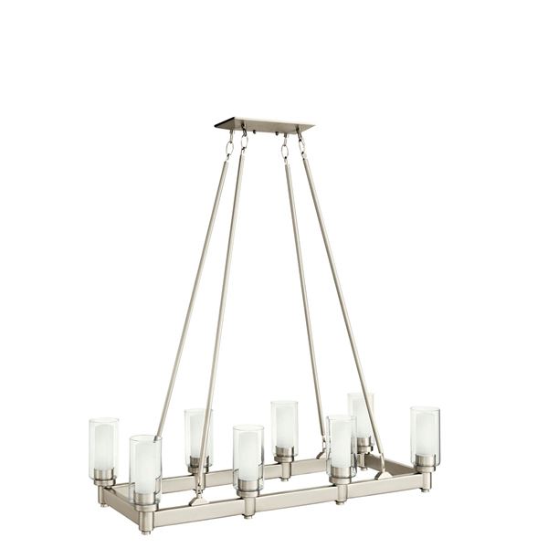 Circolo 8-LT Linear Chandelier