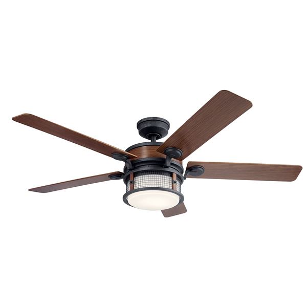 Ahrendale LED 60" Ceiling Fan Auburn