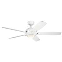 Kichler Geno LED 54" Ceiling Fan - Matte White - 330001MWH