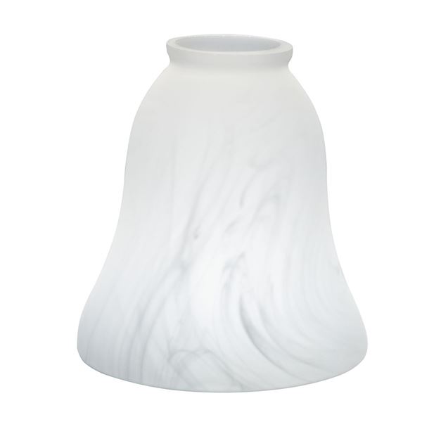 Fitter Glass 2.25" White Alabaster