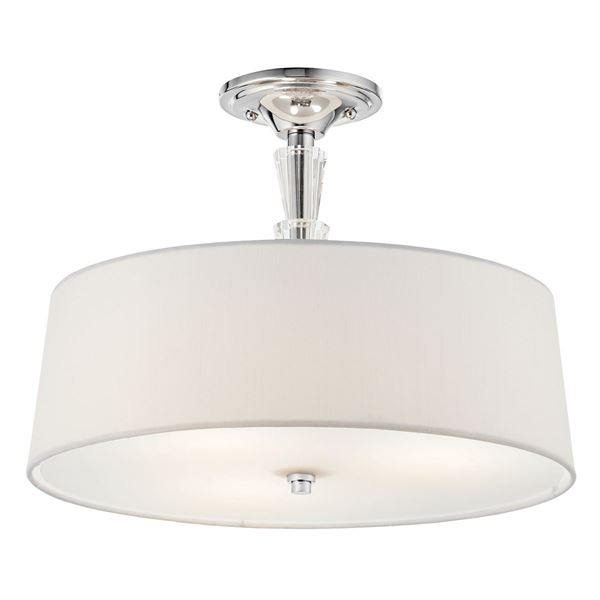 Crystal Persuasion 3-LT Semi Flush