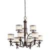 Lacey 9-LT Chandelier