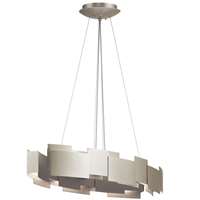 Moderne 16.25" LED Oval Chandelier