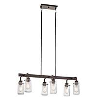 Braelyn 6-LT Linear Chandelier