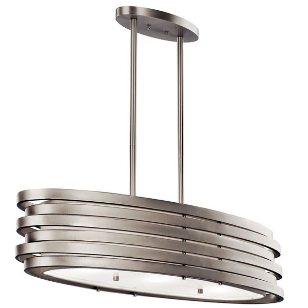 Roswell 3-LT Oval Chandelier