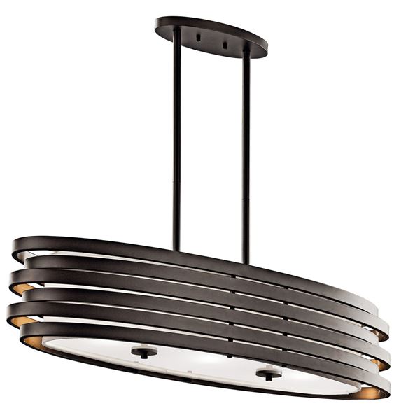 Roswell 3-LT Oval Chandelier