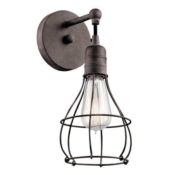 Industrial Cage 1-LT Wall Sconce