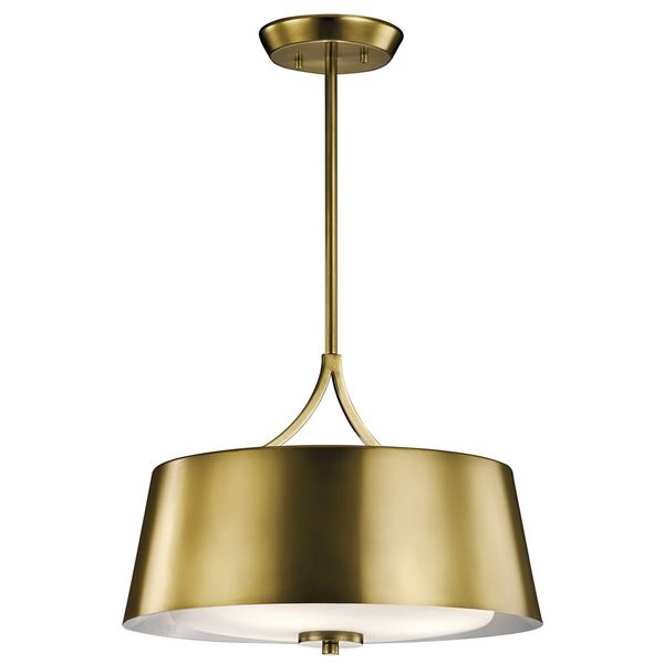 Maclain 3-LT Convertible Pendant Natural Bronze