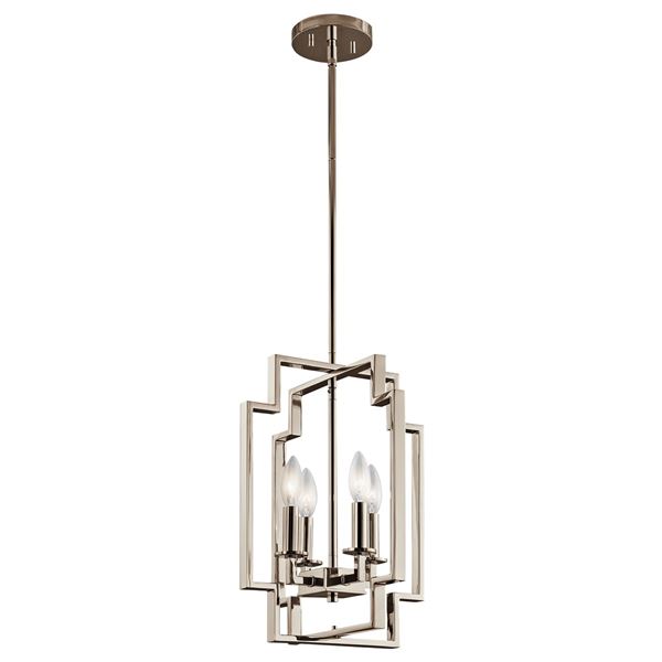 Downtown Deco 4-LT Foyer Pendant PN