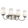 Aubrey 4-LT Vanity Light with LED Bulbs