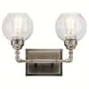 Niles 2-LT Vanity Light