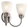 Jolie 2-LT Vanity Light with LED Bulbs