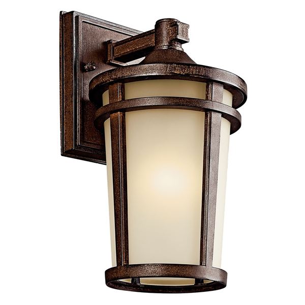 Atwood 11" 1-LT Wall Light Brownstone