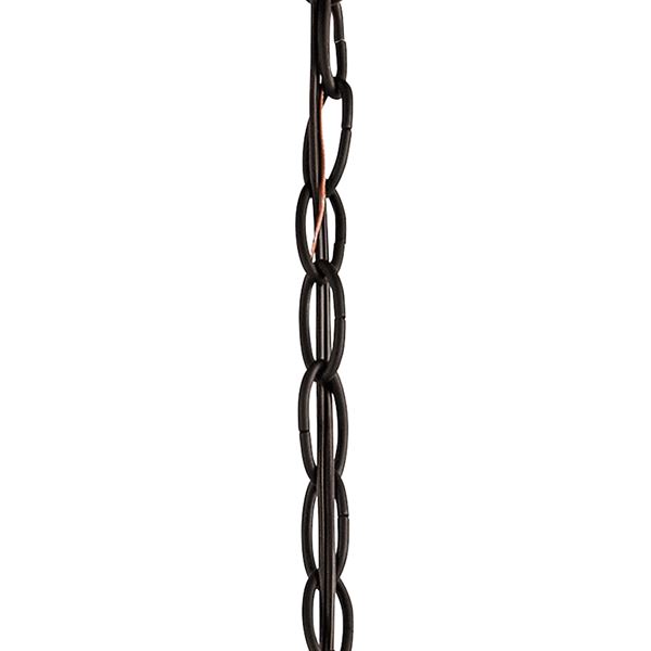 36" Outdoor Chain Rubbed Bronze