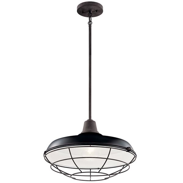 1-LT Outdoor Pendant/Semi Flush