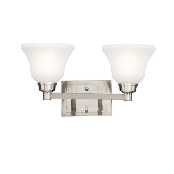 Langford 2-LT Vanity Light with LED Bulbs