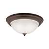 Ceiling Space 15.25" 3-LT Flush Mount