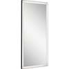 Ryame 30" Lighted Mirror Black