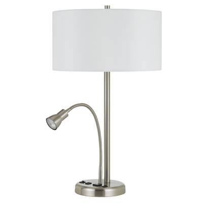 Metal Desk Lamp w/LED (Bulbs Incl.)