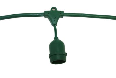 American Lighting Commercial Grade Light String Green LS-MS-24-48-GR