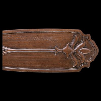 Monte Carlo  * 52" Carved Wood Blades, Set of 5, 108x76mm  MC5B188