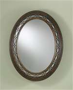 Murray Feiss Drawing Room Mirror in Walnut Finish - MR1066WAL