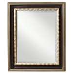 Murray Feiss Boyd Mirror in Mahogany /Antique Silver Finish - MR1113MHG/ASL