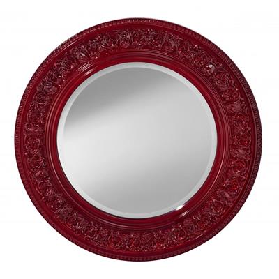 Crimson Lacquer-Mirror