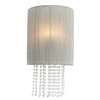 1 LT Wall Sconce w/ Glass Beads