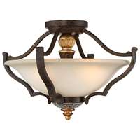 Chateau Nobles 3 Light Semi Flush