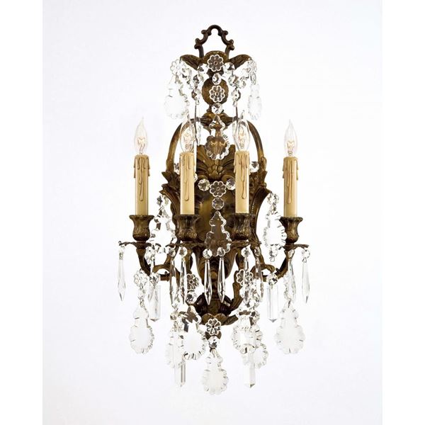 Crystal Collection 4-LT Wall Sconce