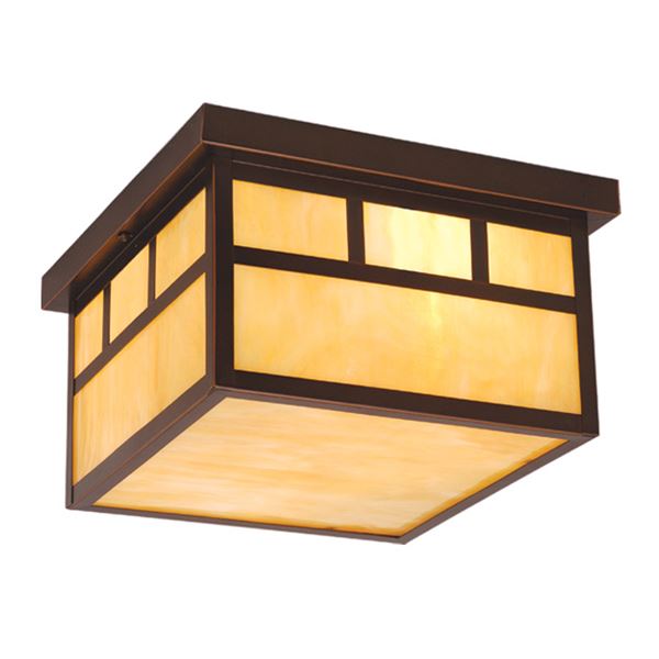 Mission 12" Outdoor Ceiling Light