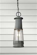 Murray Feiss Chelsea Harbor 1-Light Outdoor Lantern in Storm Cloud Finish - OL8111STC