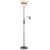 2-LT Torchiere W/Reading Lamp