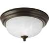 1-LT Dome Glass 11-3/8" Close-to-Ceiling