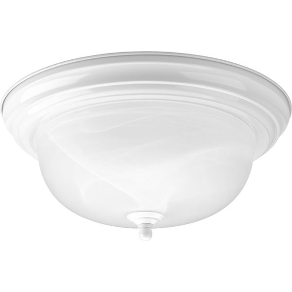 2-LT Dome Glass 13-1/4" Close-to-Ceiling