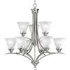 Trinity Collection 9-LT, Two-Tier Chandelier