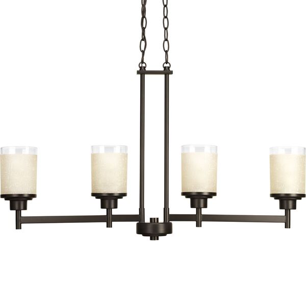 Alexa Collection 4-LT Linear Chandelier