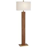 Pacific Coast Walnut Grove Floor Lamp - 64" Solid Wood Column - Walnut - 352E0