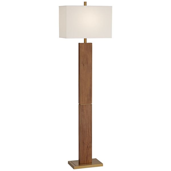 Floor Lamp - 64" Solid Wood Column