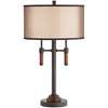 Table Lamp - Modern Lodge With 2 Lights