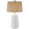 Table Lamp - Ceramic White Honeycomb