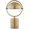 Table Lamp - Brushed Antique Brass All Metal