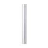 7-Foot Outdoor Post - Painted Brushed Steel