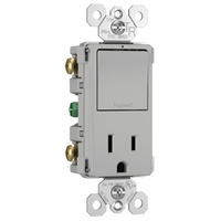 Single-Pole/3-Way Switch with Outlet