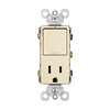 Single Pole/3-Way Switch + 15A TR Outlet