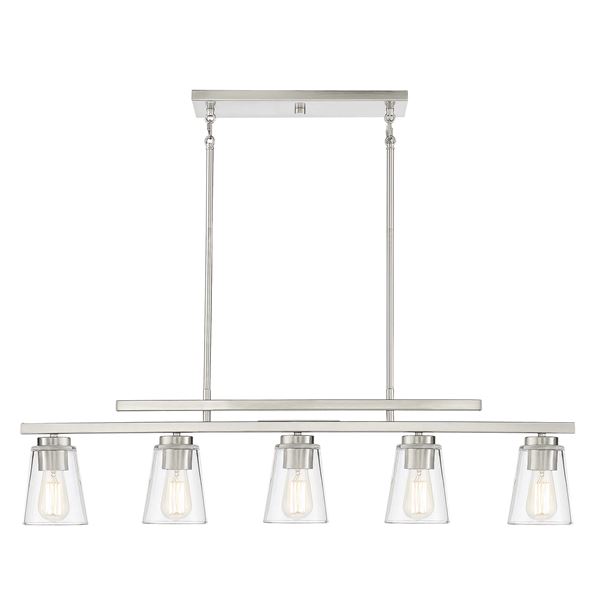 Calhoun 5 Light Linear Chandelier